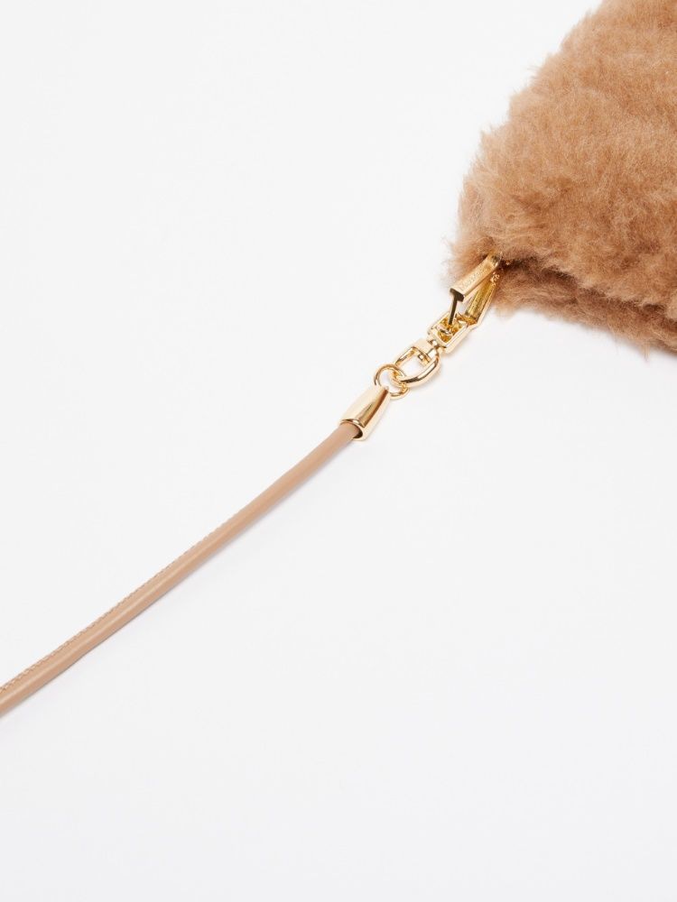 MAX MARA Luxurious Camel Wool and Silk Gloves for Women