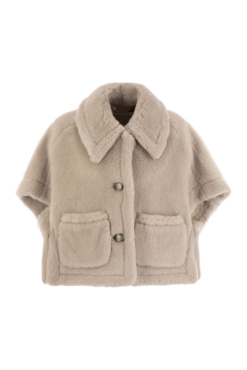 MAX MARA Mini Teddy Hooded Outerwear for Women