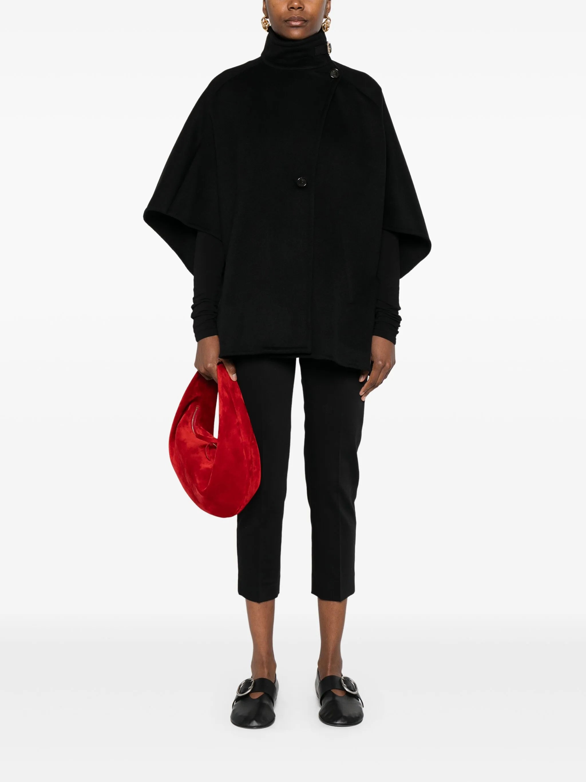 MAX MARA Lightweight Cashmere Drap Cape for Women