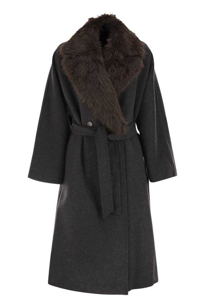 WEEKEND MAX MARA MIDI Wool Dressing Gown Jacket