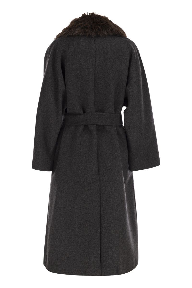 WEEKEND MAX MARA MIDI Wool Dressing Gown Jacket