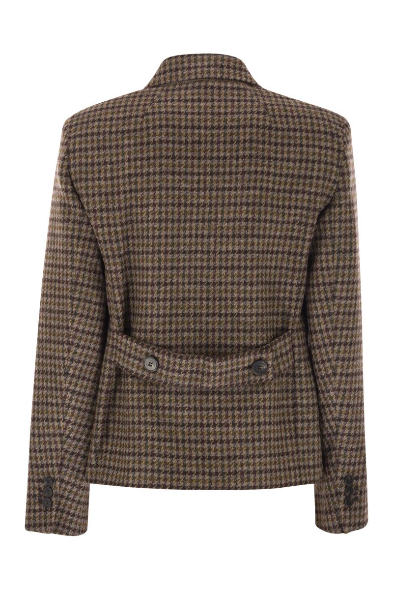 WEEKEND MAX MARA Cropped Wool Blend Blazer