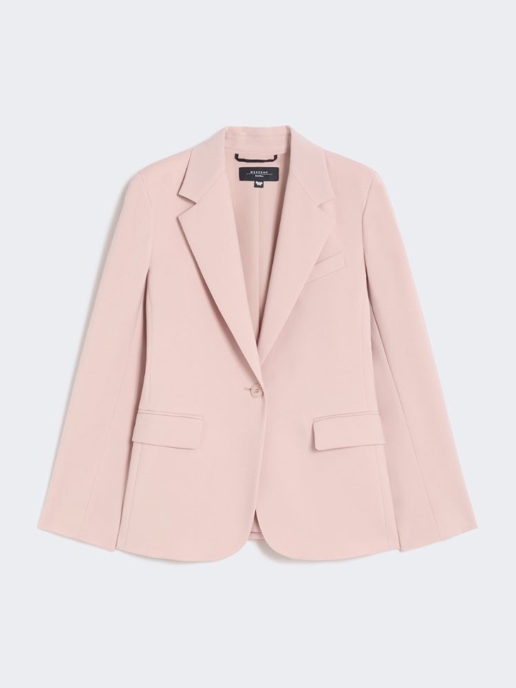 WEEKEND MAX MARA Light Pink Wool Jacket for Women