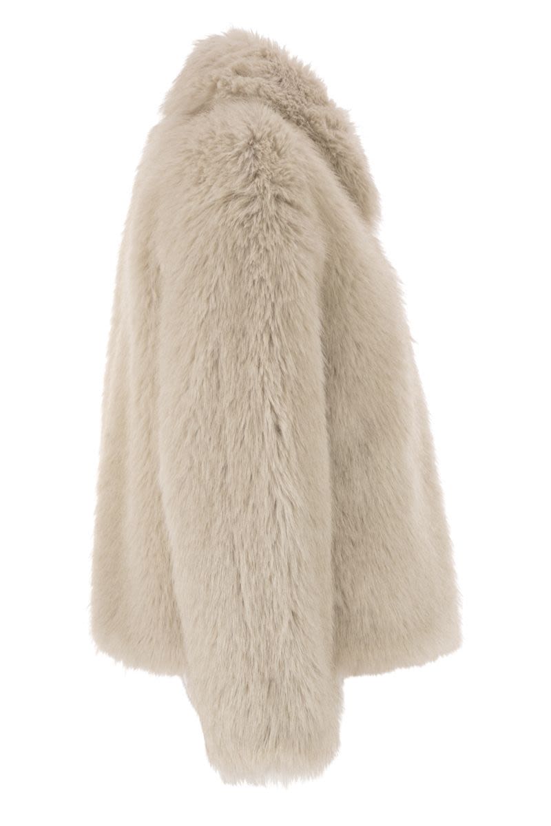 WEEKEND MAX MARA Soft-Effect Crop Jacket for Women