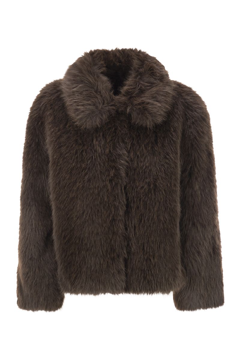 WEEKEND MAX MARA Soft-Effect Crop Jacket