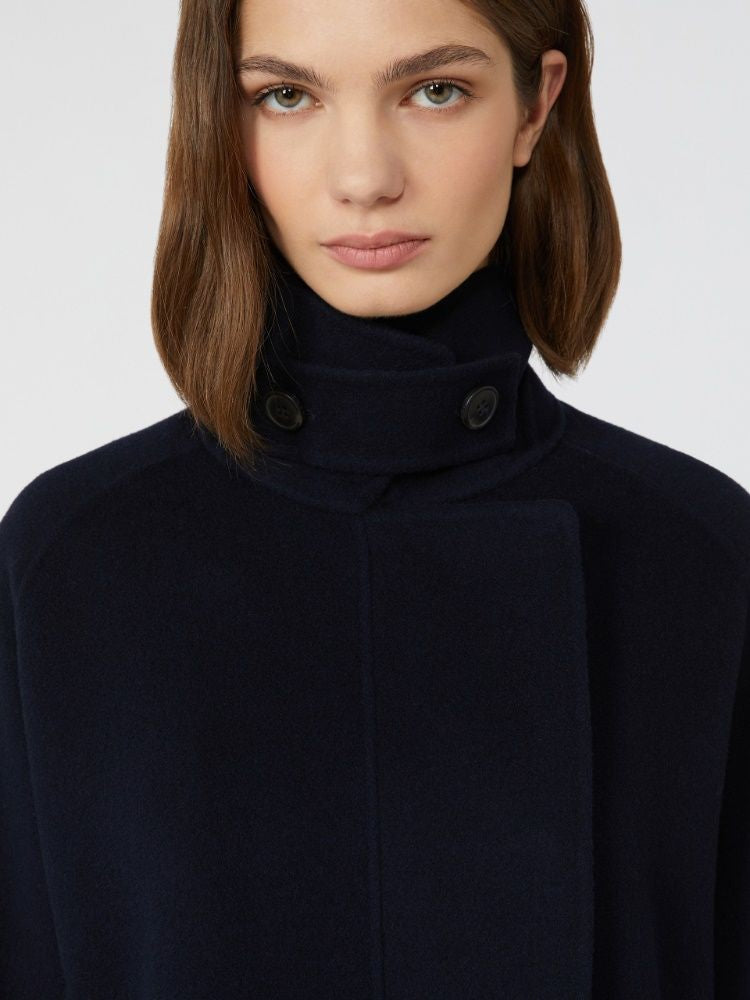 WEEKEND MAX MARA Wool Drap Crop Jacket - Women's Mini