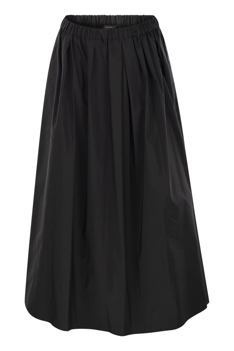 WEEKEND MAX MARA Long Taffeta Skirt