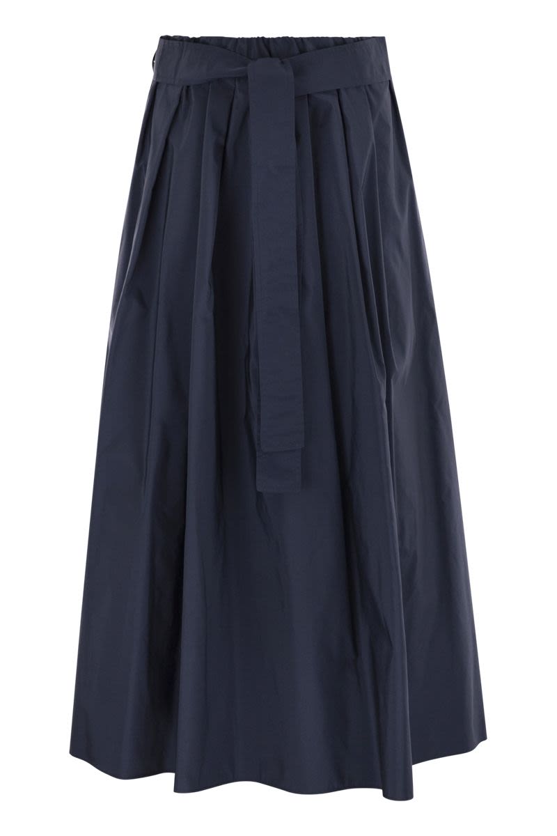 WEEKEND MAX MARA Wide Taffeta Midi Skirt