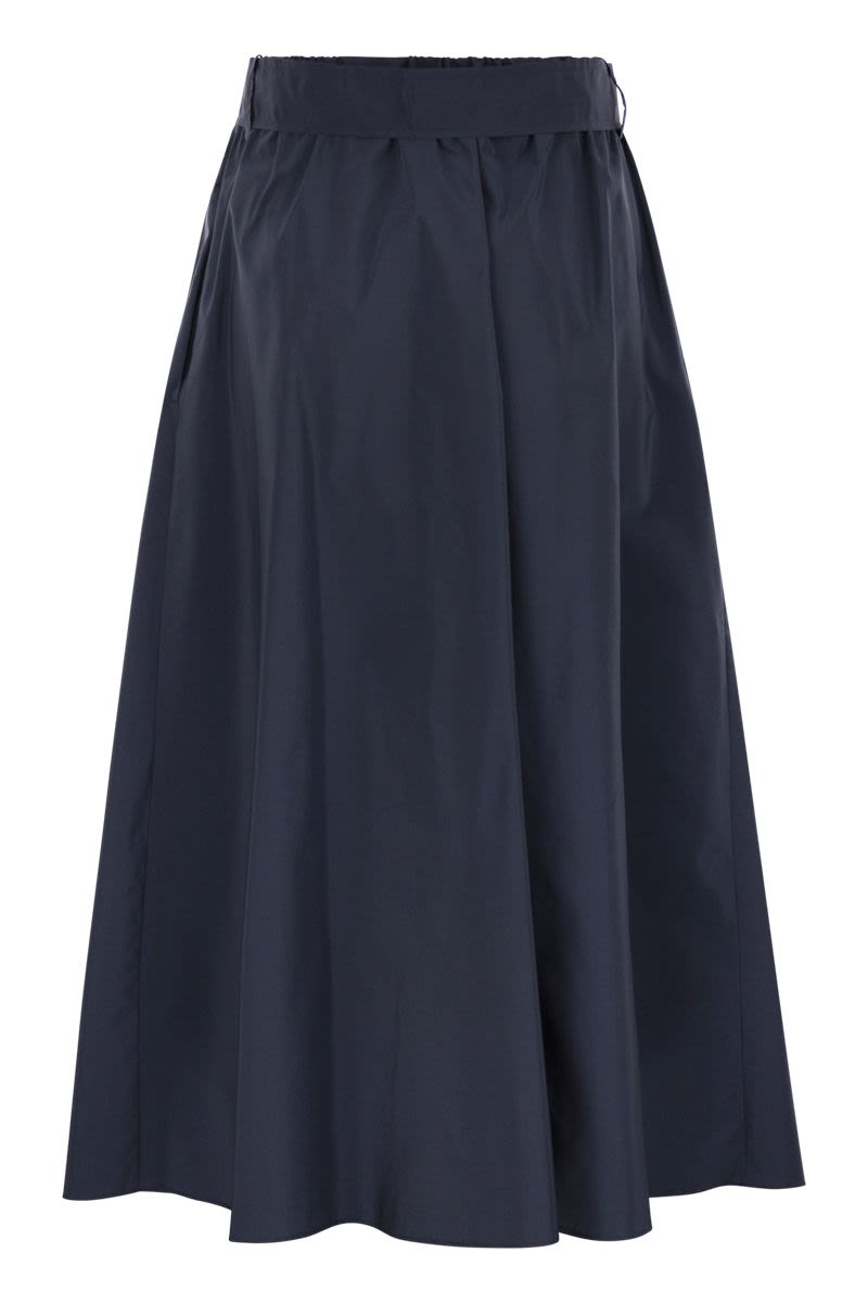 WEEKEND MAX MARA Wide Taffeta Midi Skirt