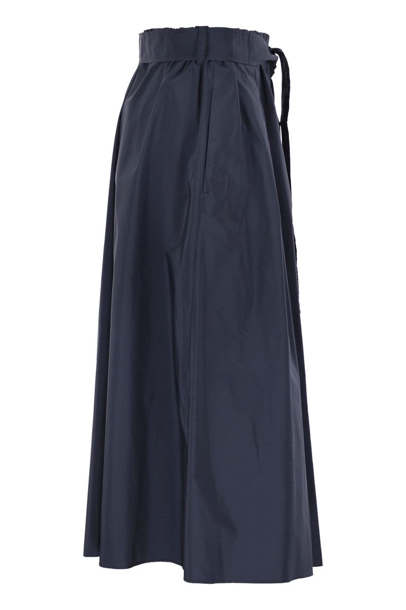 WEEKEND MAX MARA Wide Taffeta Midi Skirt
