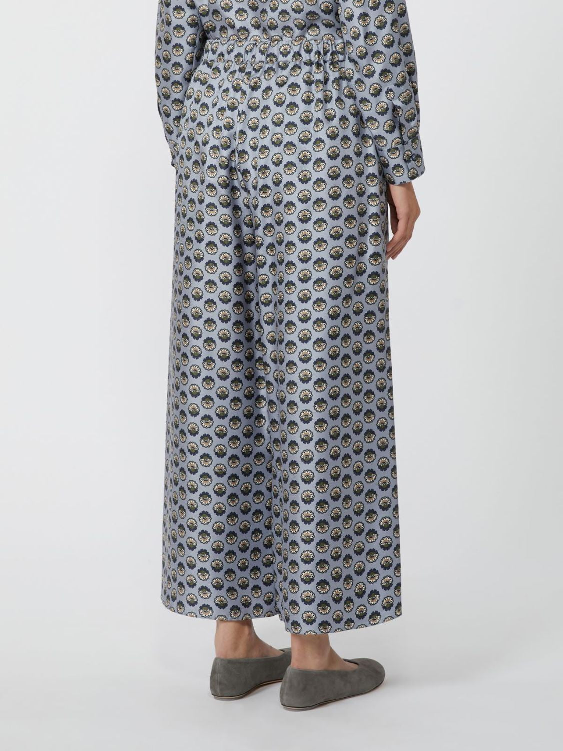 WEEKEND MAX MARA Silk Wide-Leg Trousers for Women - FW25 Collection