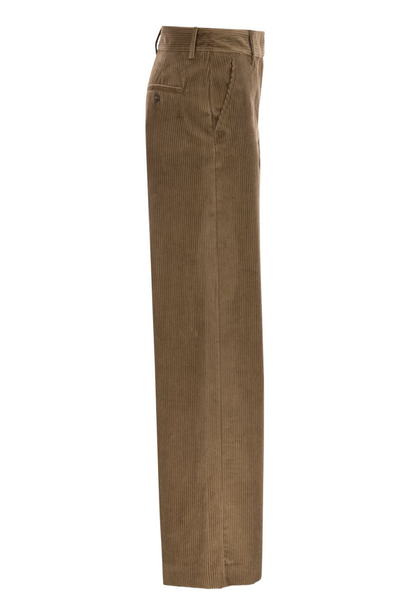 WEEKEND MAX MARA Wide-Leg Corduroy Trousers