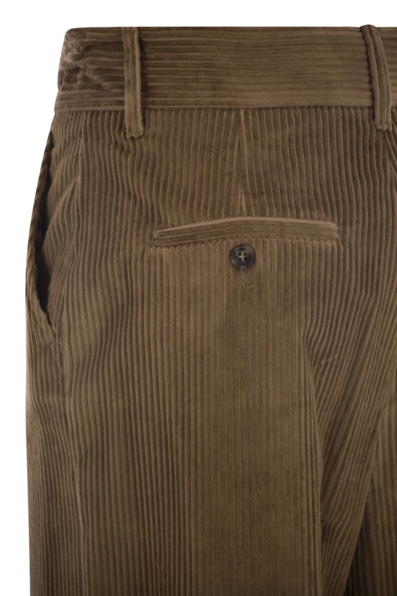 WEEKEND MAX MARA Wide-Leg Corduroy Trousers