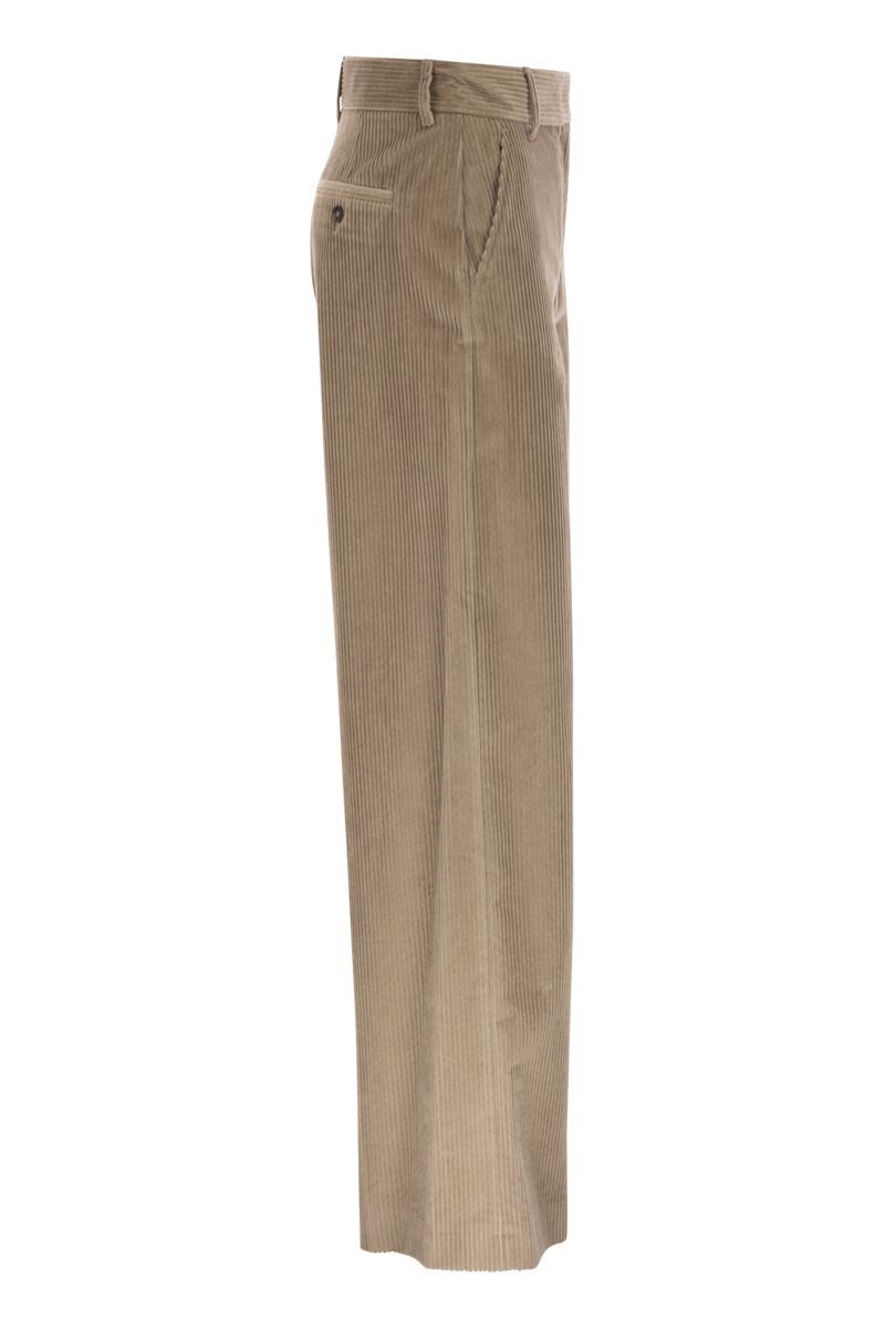 WEEKEND MAX MARA Wide-Leg Corduroy Trousers