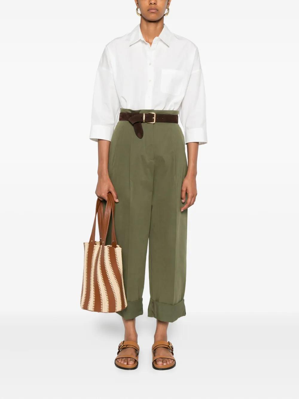 WEEKEND MAX MARA High Waisted Pleated Trousers