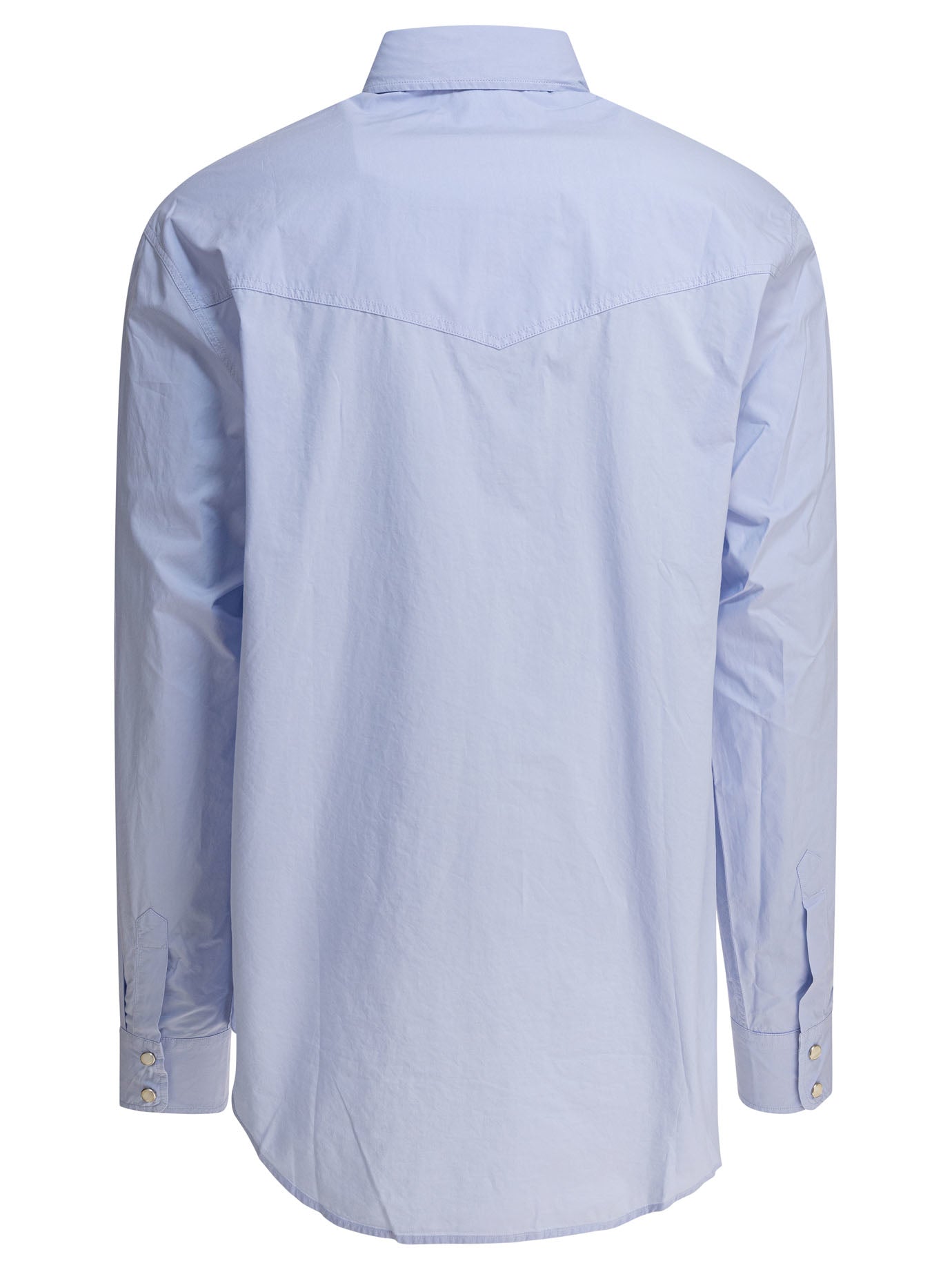 NN07 Light Blue Organic Cotton Shirt for Men - SS25 Collection