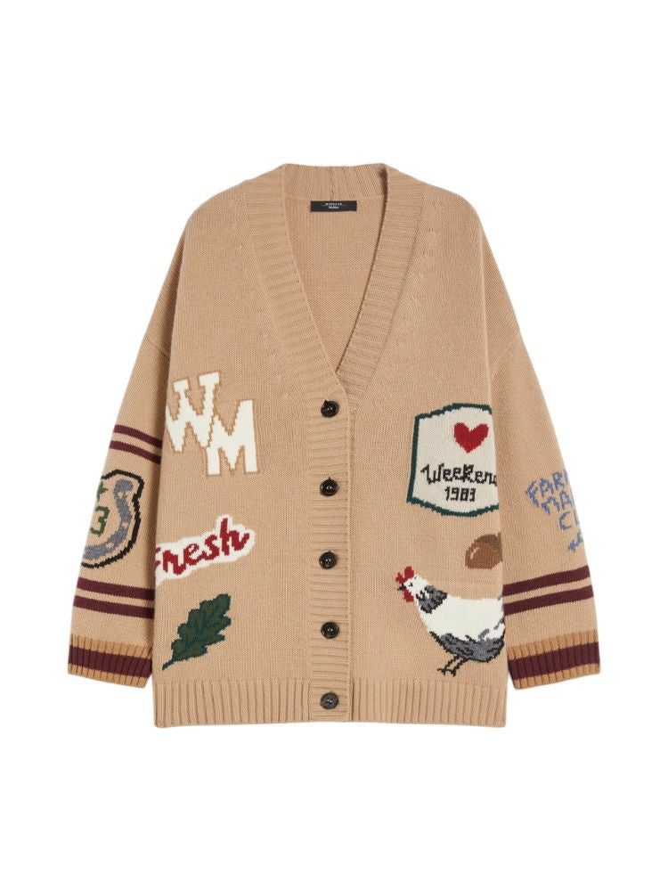 WEEKEND MAX MARA Cozy Luxe Knit Cardigan