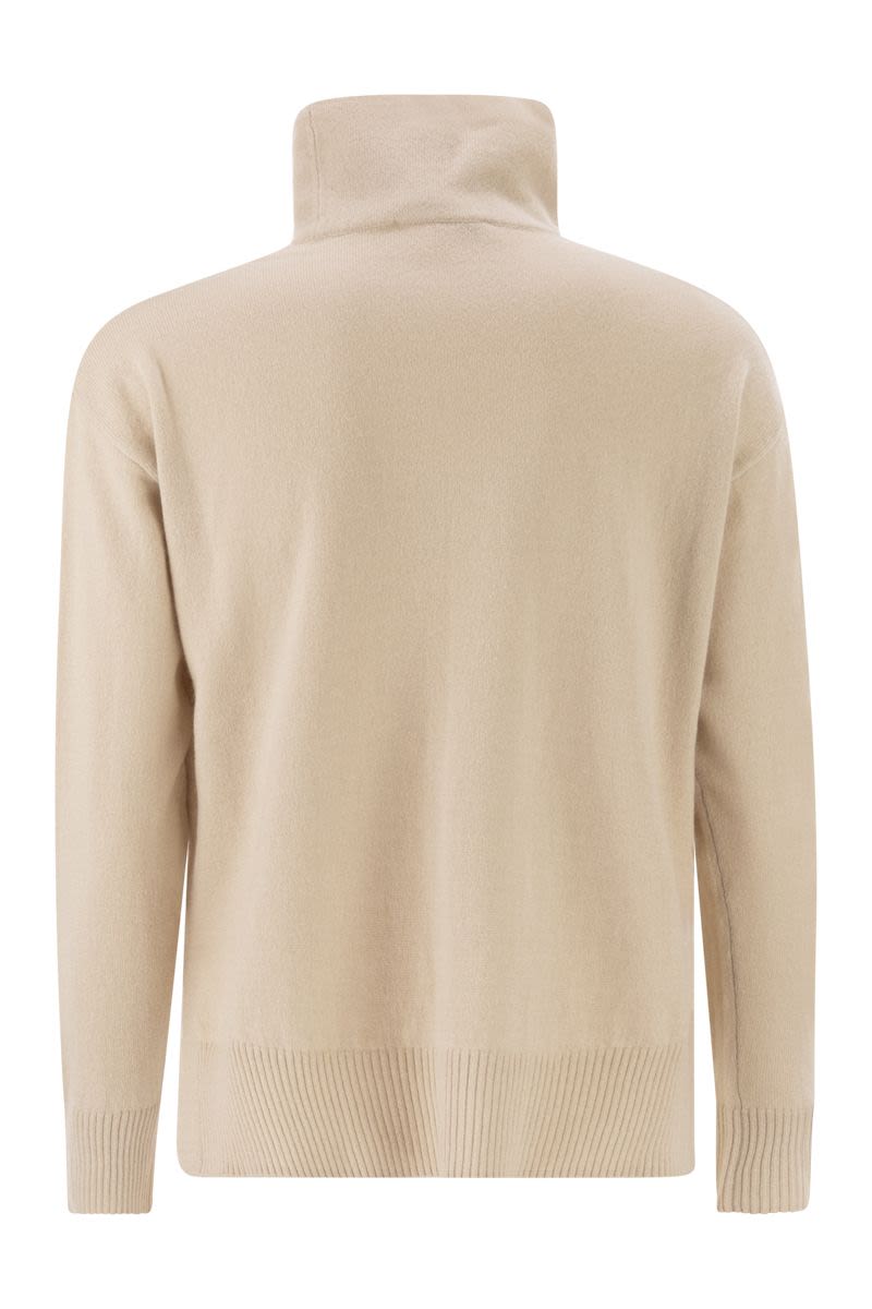 WEEKEND MAX MARA Crater Neckline Wool and Cashmere Jumper