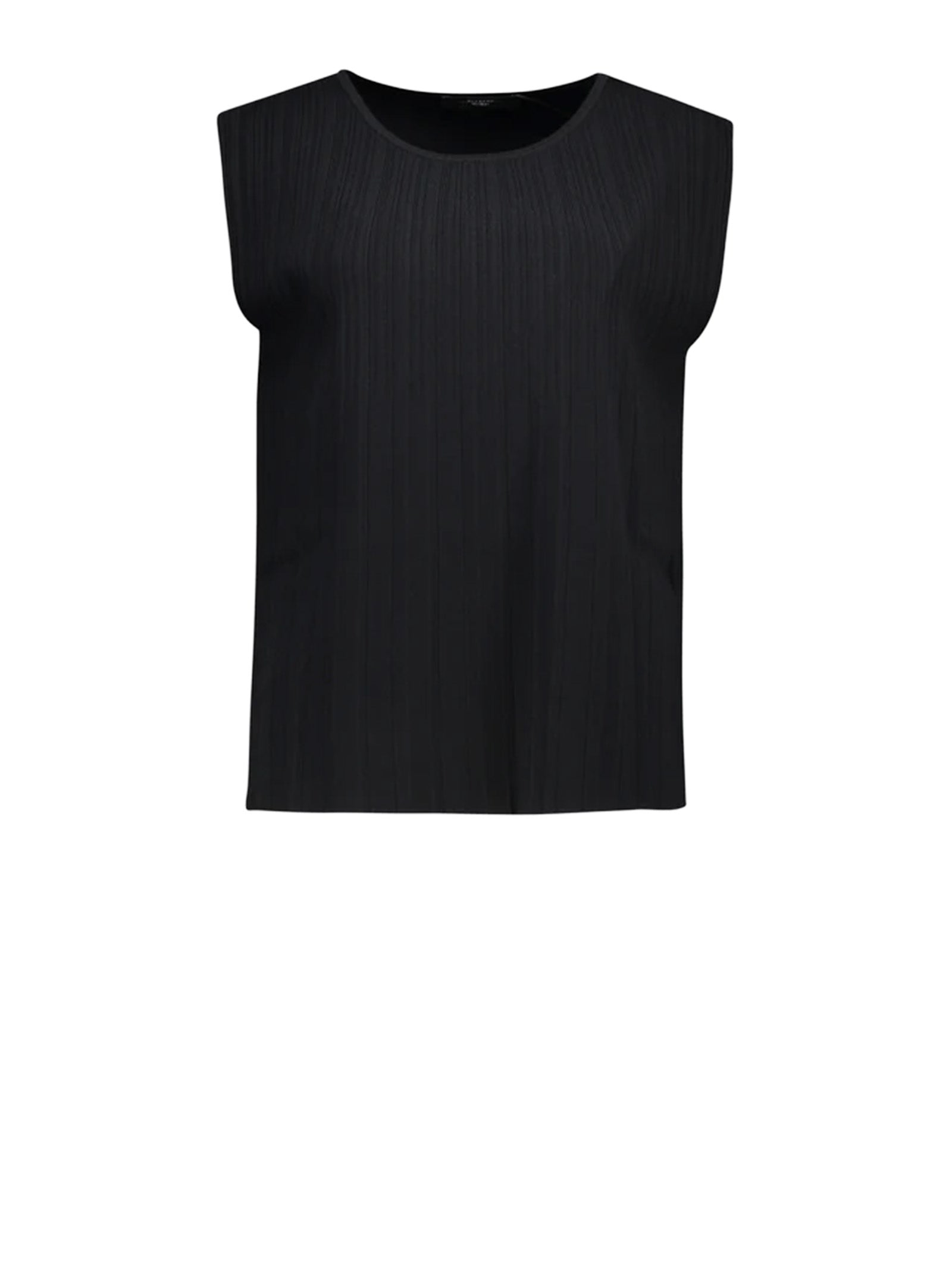 WEEKEND MAX MARA Effortless Black Viscose T-Shirt for Women