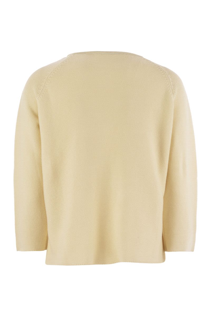 WEEKEND MAX MARA Loose Fit Boat-Neck Sweater