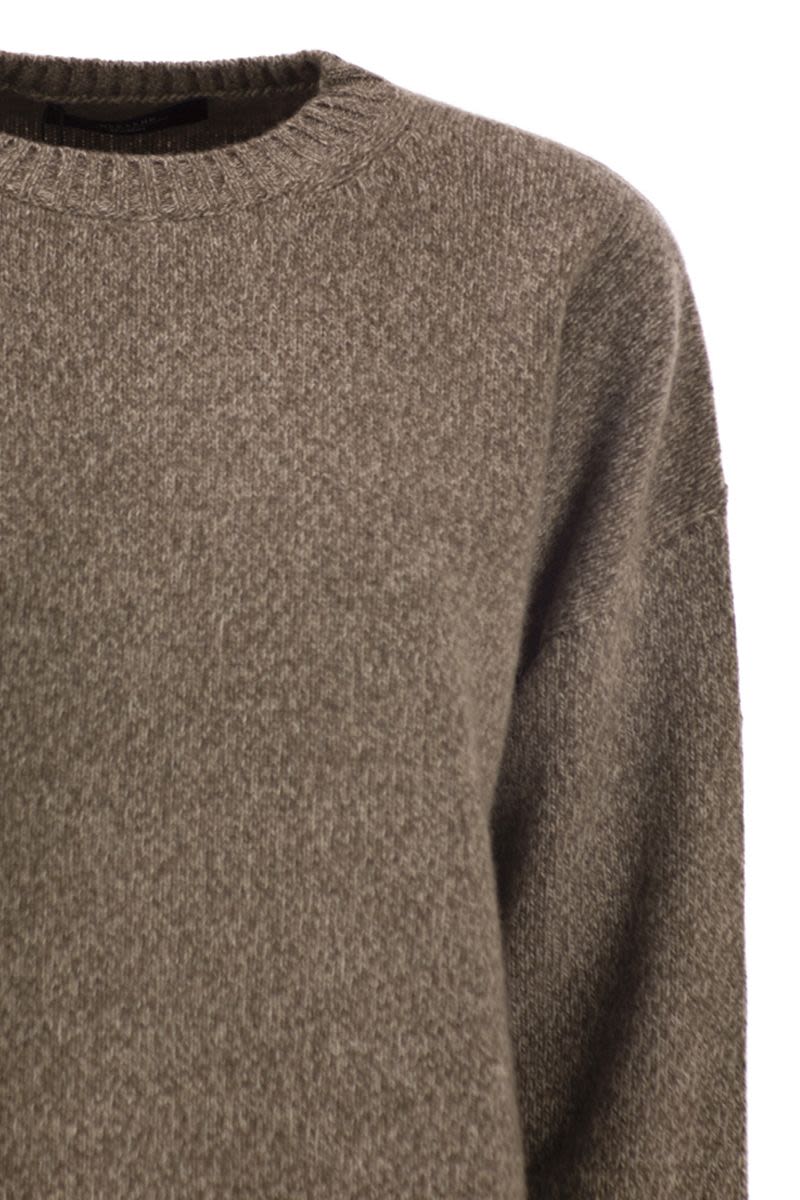 WEEKEND MAX MARA Oversized Crew Neck Wool Jumper