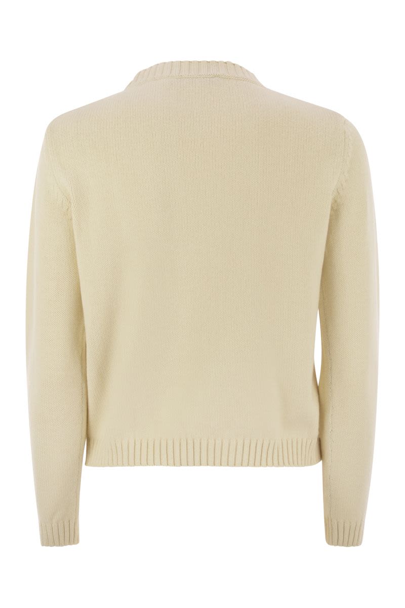 WEEKEND MAX MARA Cotton Cord Knit Jumper - Regular Fit