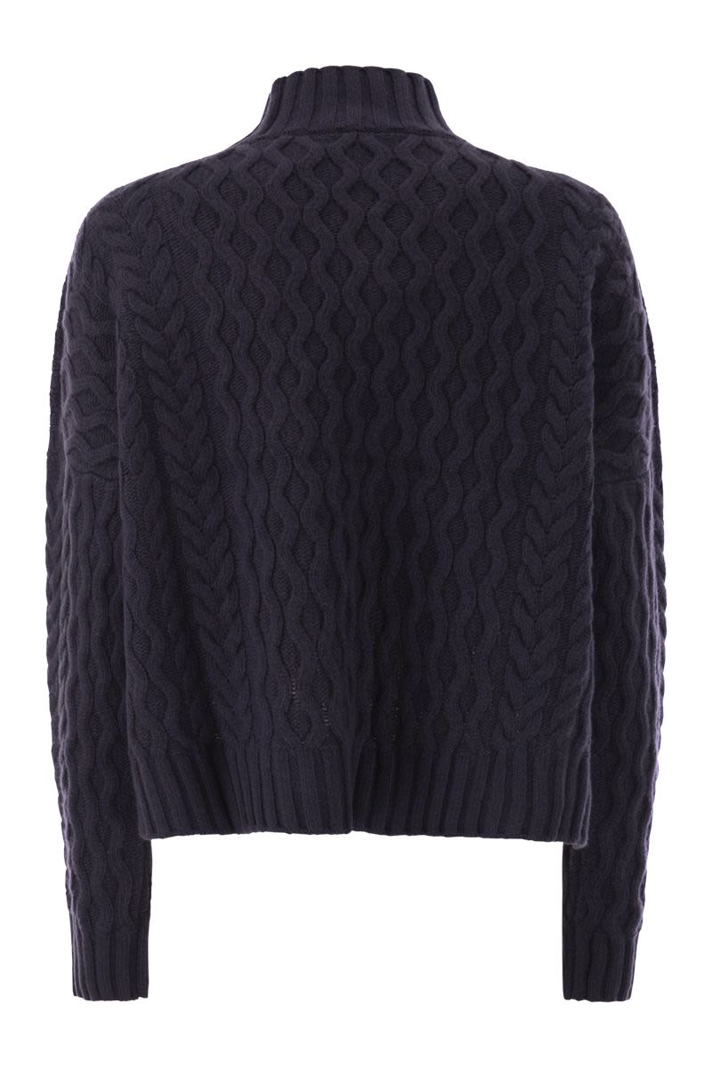 WEEKEND MAX MARA Boxy Wool Sweater - Oversized Fit