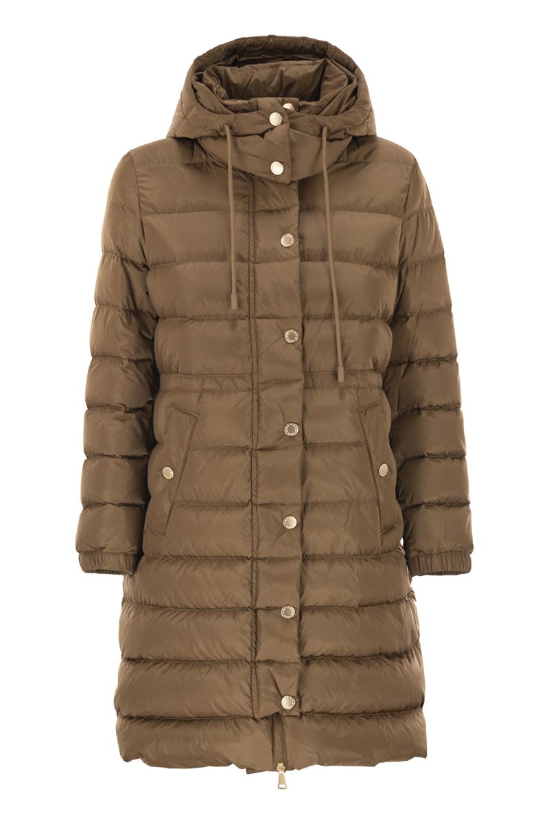 WEEKEND MAX MARA Slim Fit Down Jacket for Women - Midi Length