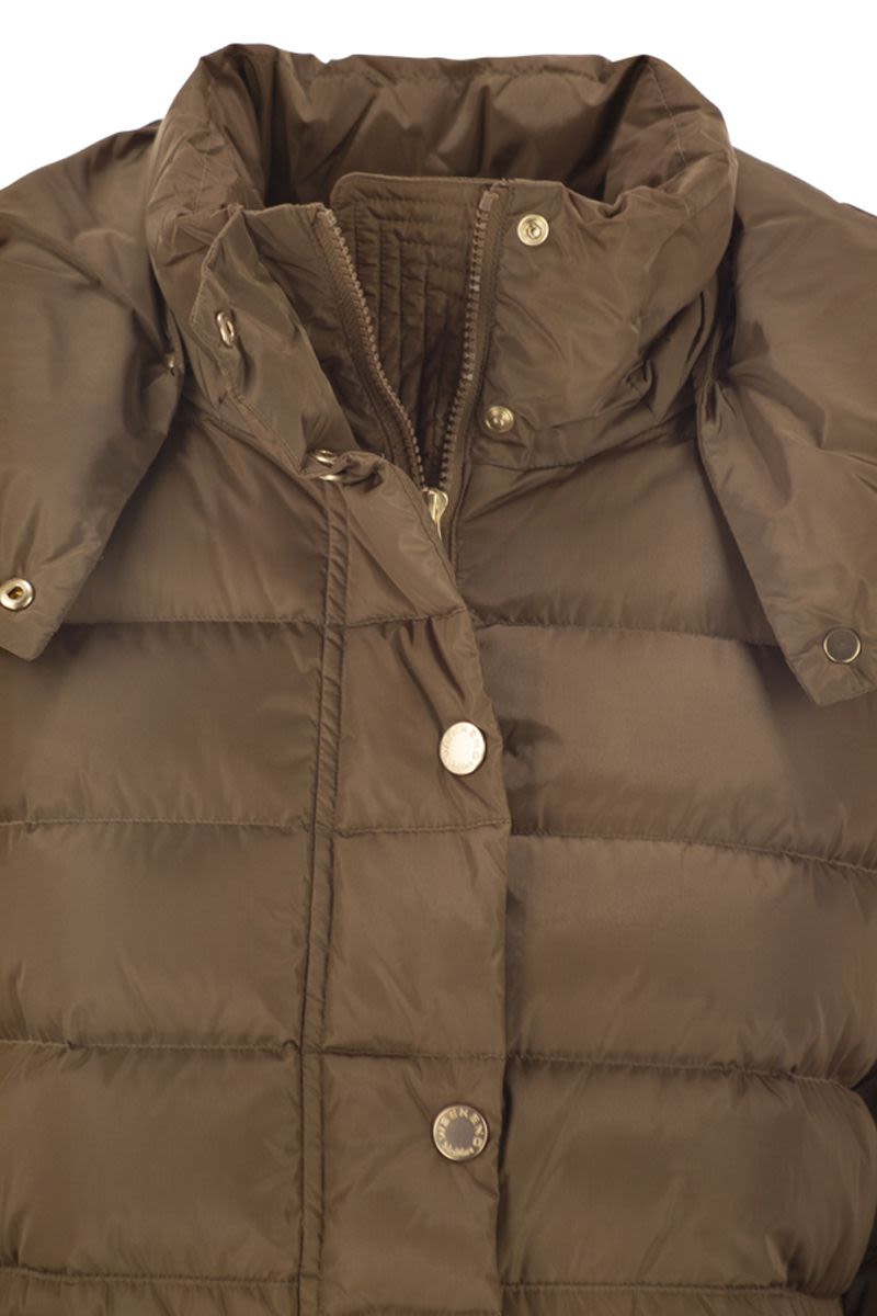 WEEKEND MAX MARA Slim Fit Down Jacket for Women - Midi Length
