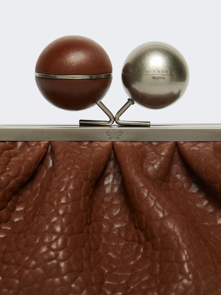 WEEKEND MAX MARA Leather Handbag for Women - Mini Chic Design