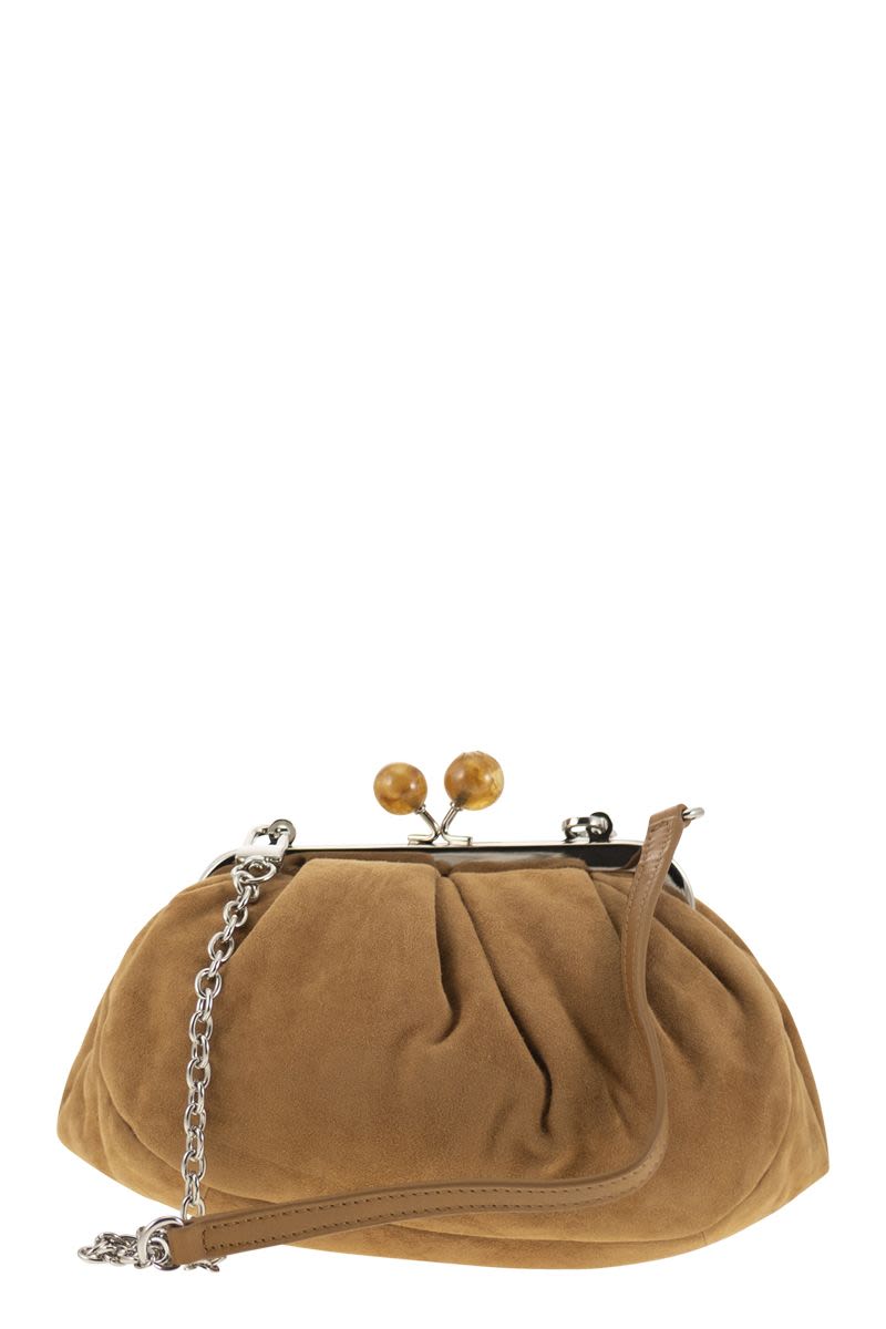WEEKEND MAX MARA Mini Suede Clutch Handbag