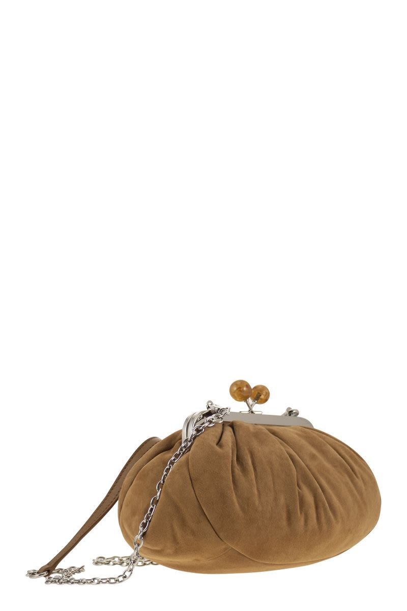 WEEKEND MAX MARA Mini Suede Clutch Handbag