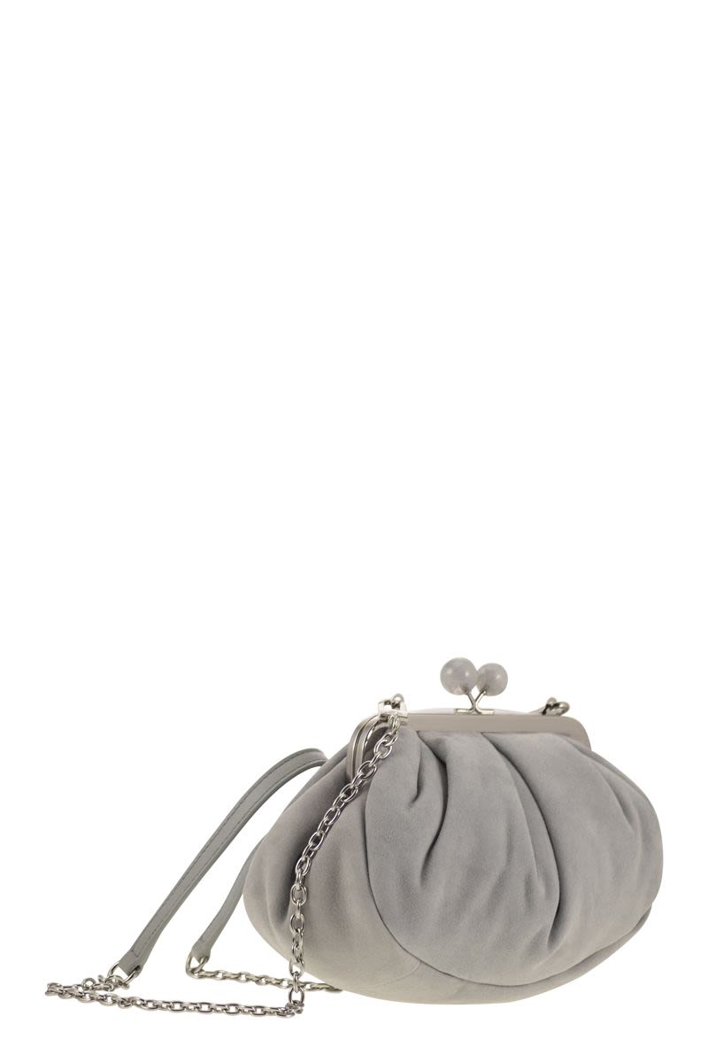 WEEKEND MAX MARA Mini Suede Pasticcino Handbag