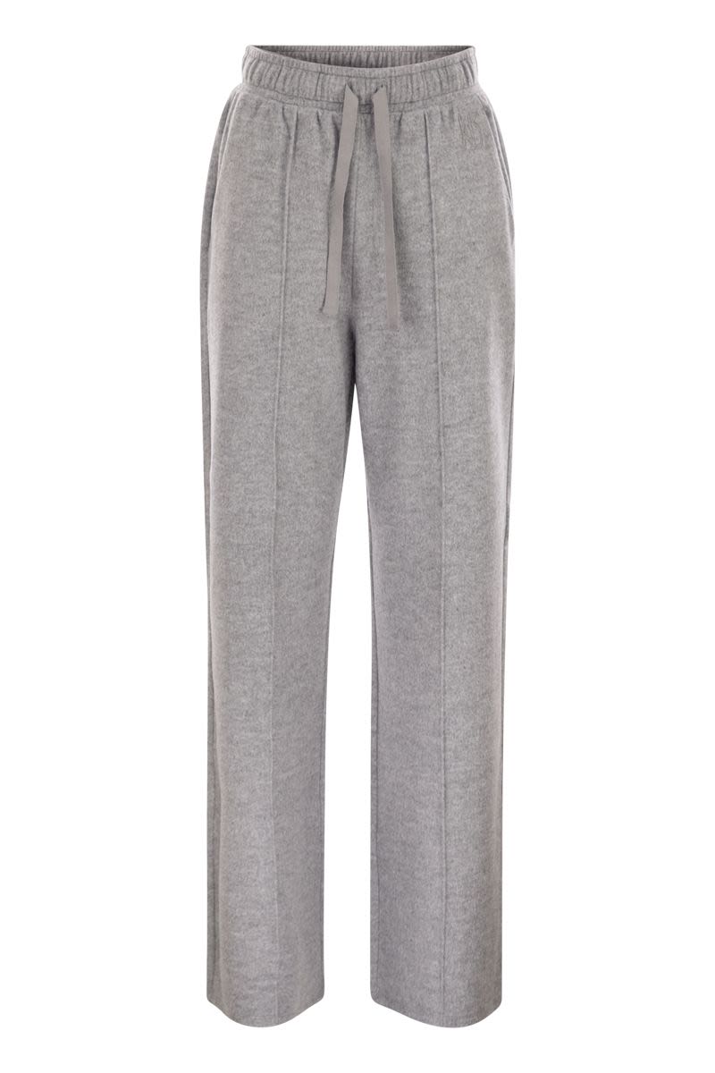 WEEKEND MAX MARA Draped Effect T-Shirt Trousers - Women's Straight Leg