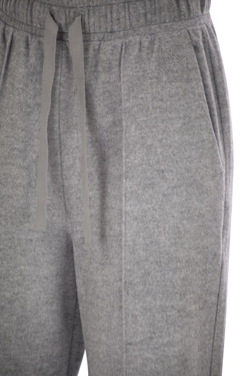 WEEKEND MAX MARA Draped Effect T-Shirt Trousers - Women's Straight Leg
