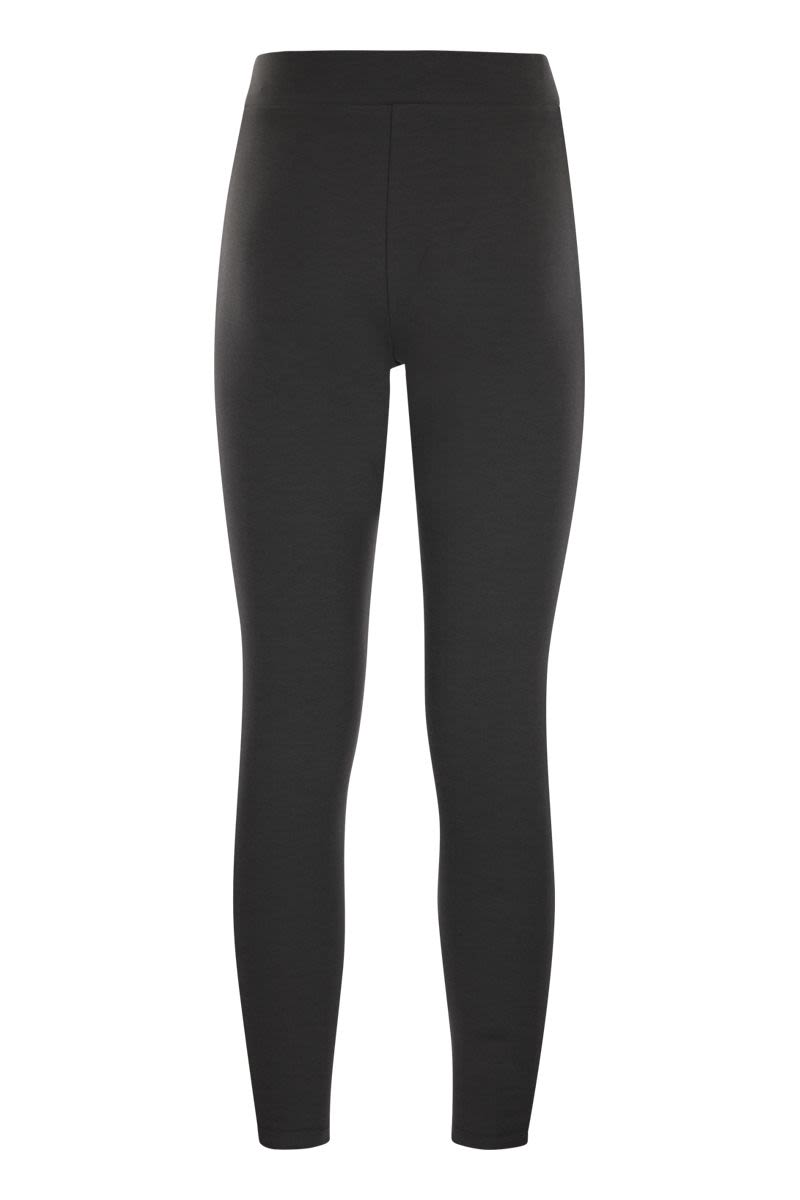 WEEKEND MAX MARA Technical Cotton T-Shirt Leggings - FW25 Collection