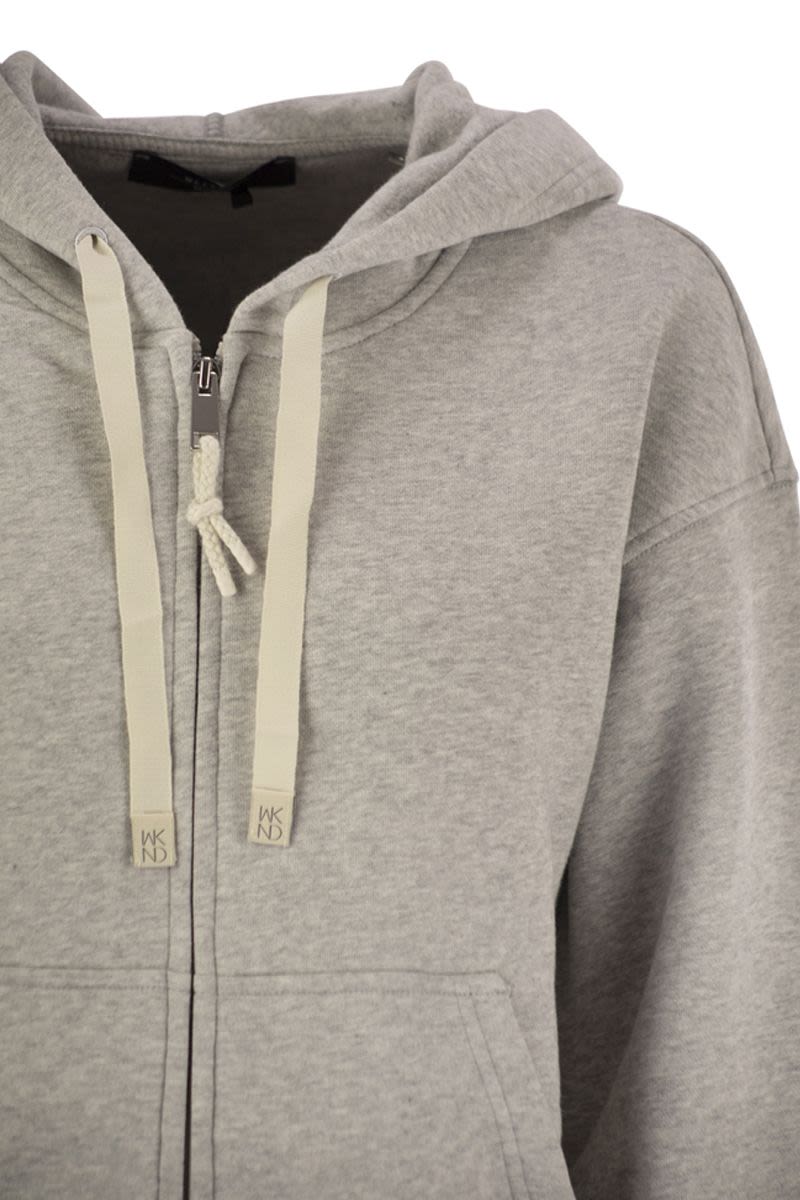 WEEKEND MAX MARA Cotton Zipped Sweatshirt