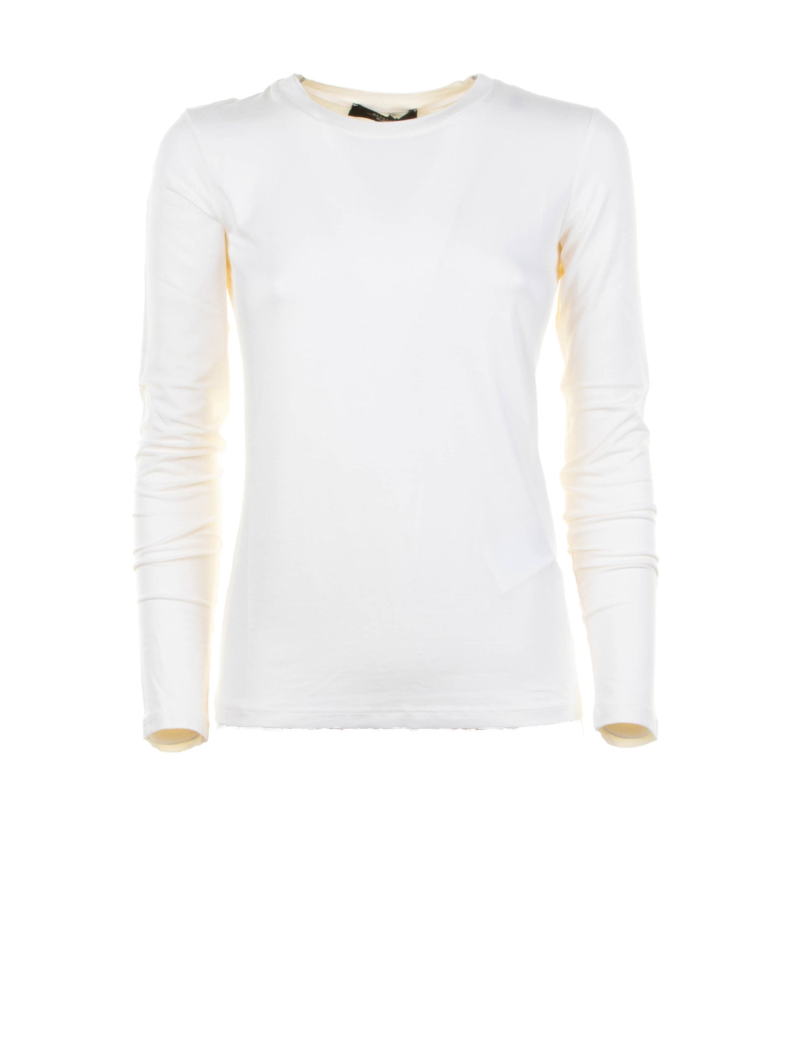 WEEKEND MAX MARA Stretch Viscose Crew Neck T-Shirt