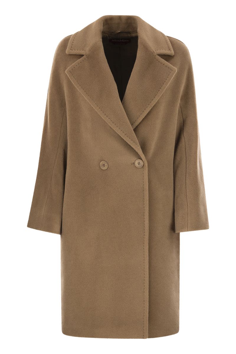 MAX MARA Double-Breasted Alpaca and Virgin Wool Jacket
