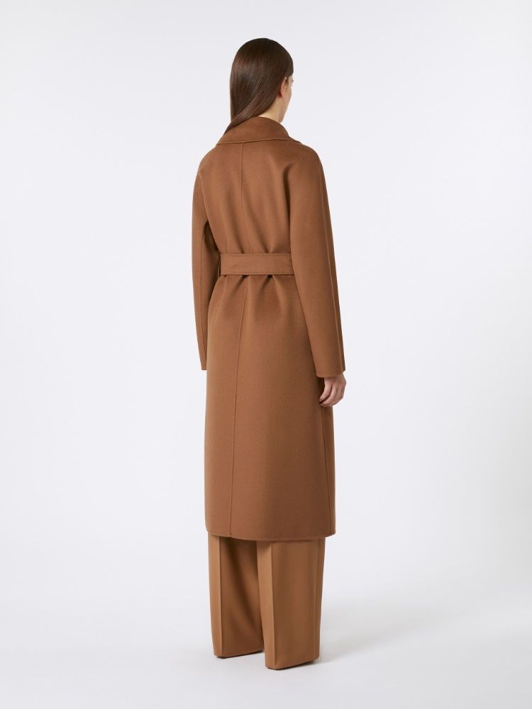 MAX MARA STUDIO Belted Wrap Jacket with Oversized Fit