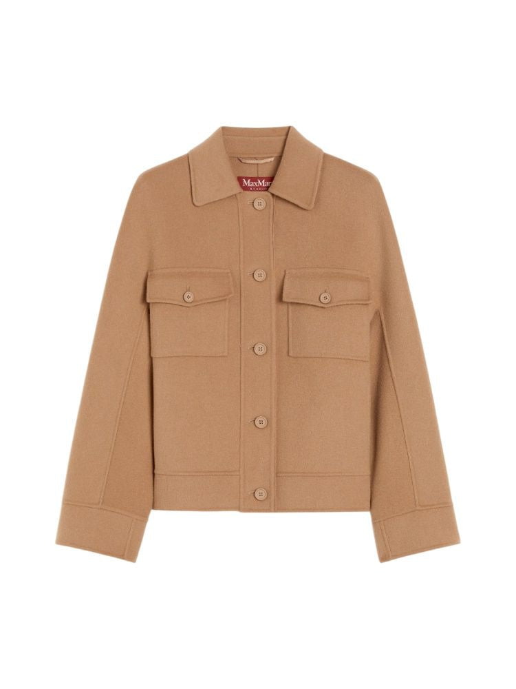 MAX MARA STUDIO Elegant Women’s Fiero Jacket in Camel
