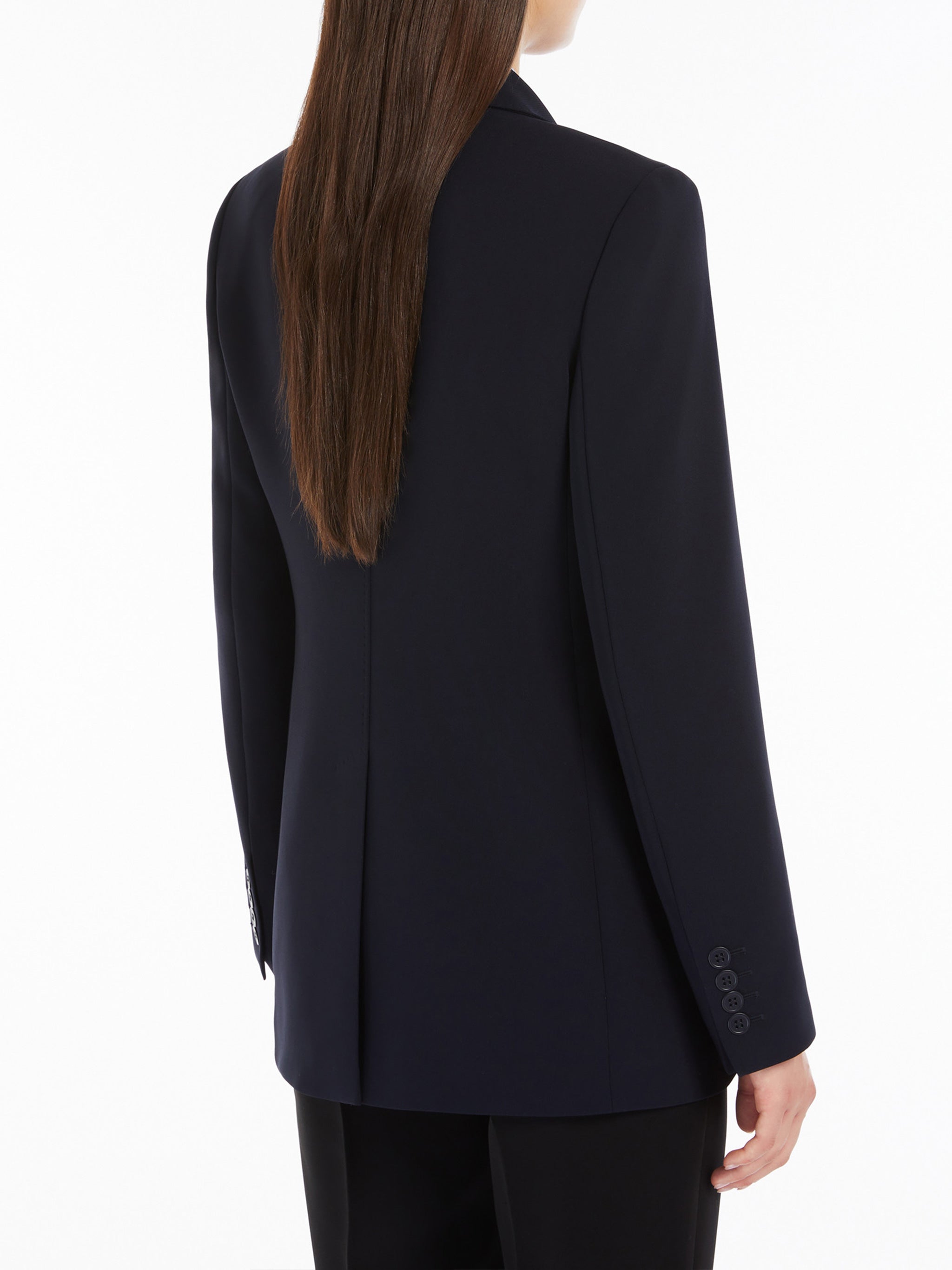 MAX MARA STUDIO Single-Breasted Blazer in Size 38 for Women
