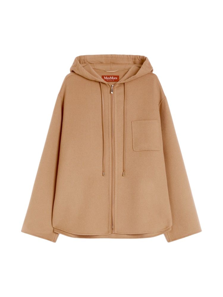 MAX MARA STUDIO Oversized Chest-Pocket Jacket for Women