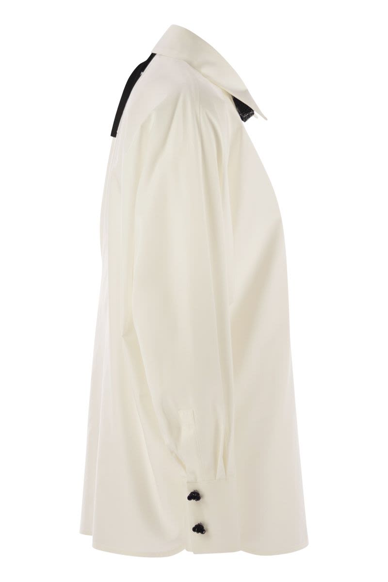 MAX MARA STUDIO Elegant Roll Shirt for Women - FW25 Collection