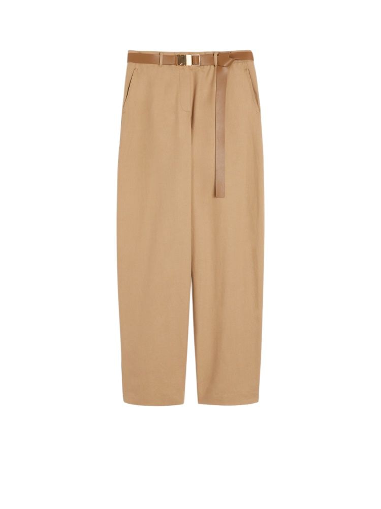 MAX MARA STUDIO Trendy High-Waisted Trousers for Women