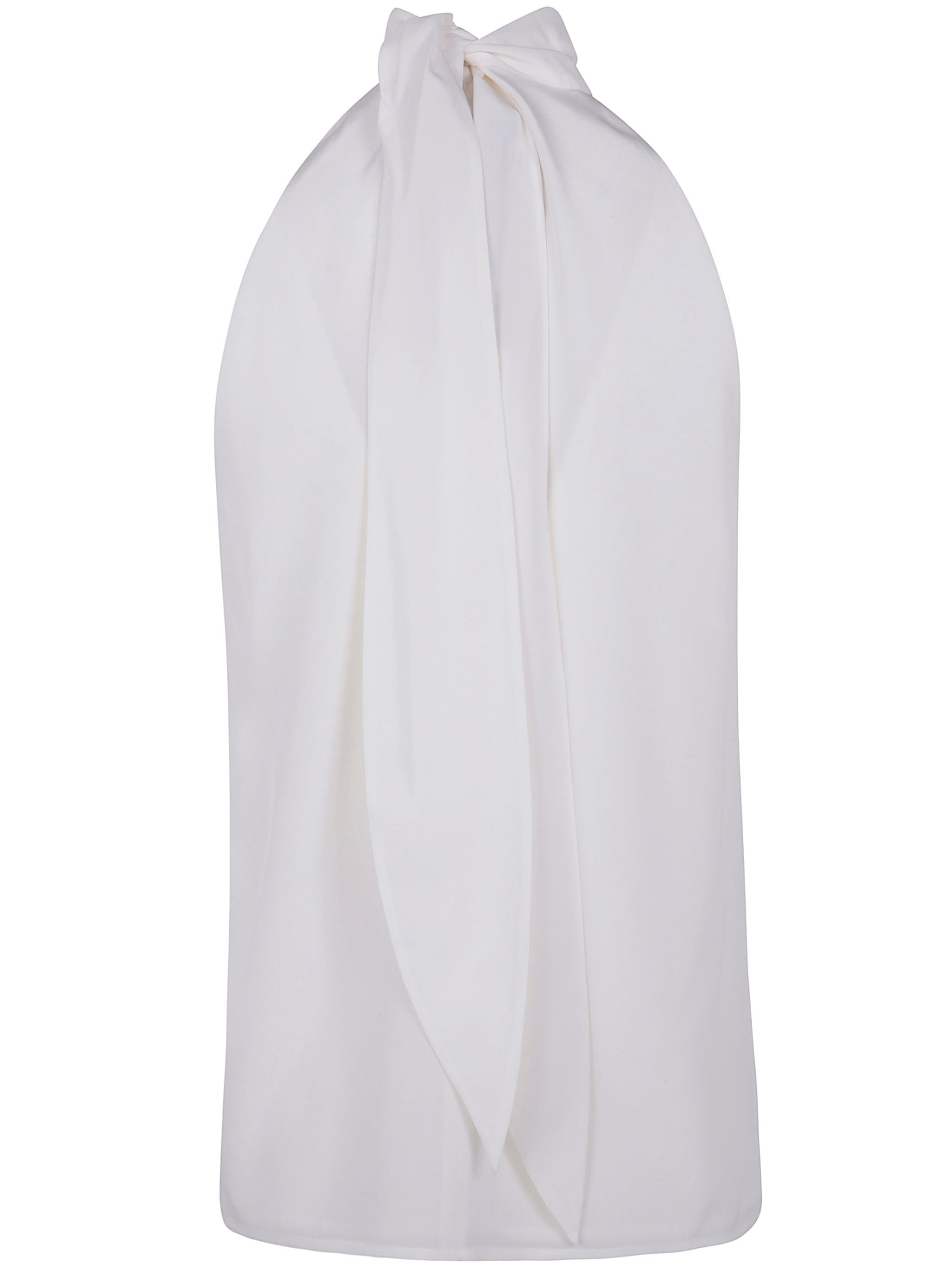 MAX MARA STUDIO Sleeveless Ribbon Silky Jumbo Top