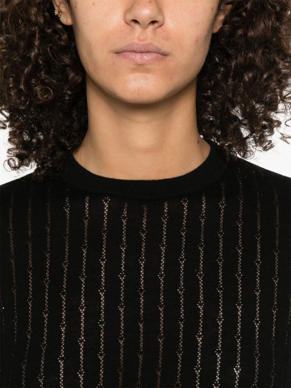 MAX MARA STUDIO Pila Sweater - Short Sleeve Crewneck