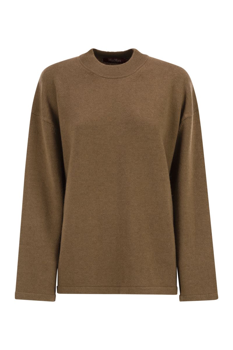 MAX MARA Lightweight Wool & Cashmere Knit Jumper - Roll Neck