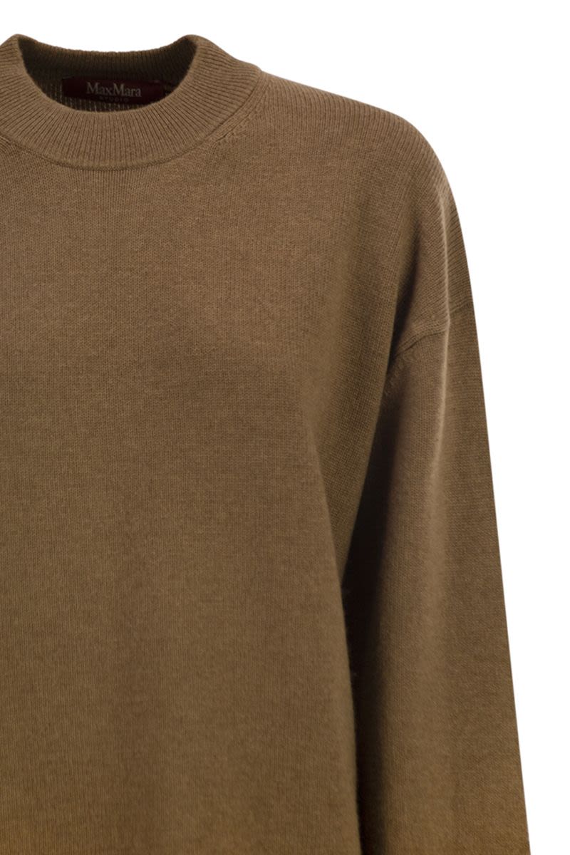 MAX MARA Lightweight Wool & Cashmere Knit Jumper - Roll Neck