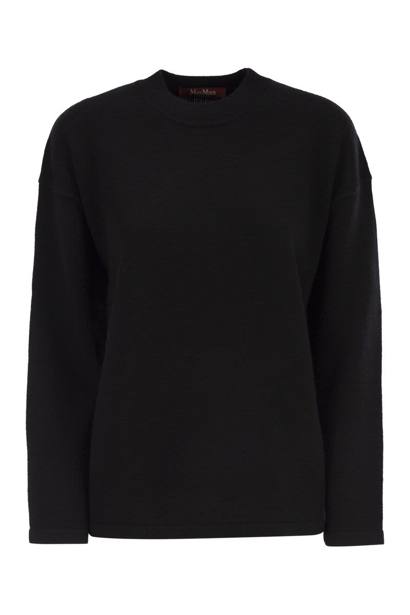 MAX MARA Wool and Cashmere Knit Roll Neck Jumper